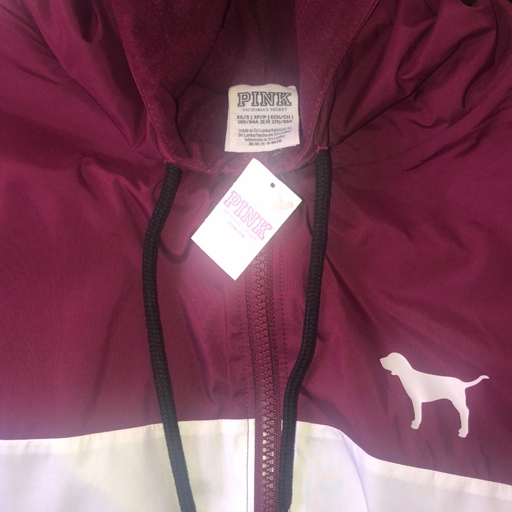 Pink windbreaker